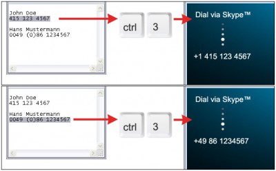 DialDirectly (for Skypeâ„¢) 1.12.03.08 screenshot