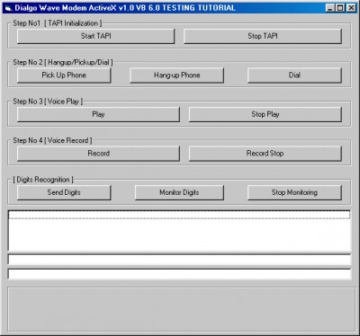Dialgo VOIP TAPI DLL SDK 3.3 screenshot