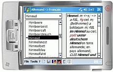 Dictionary English German English WM5, WM6 4.0 screenshot