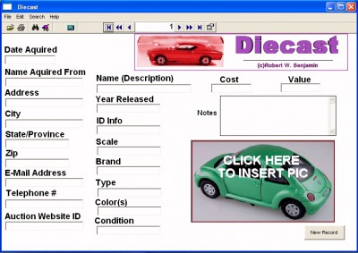Diecast 7.0 screenshot