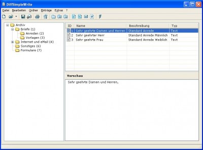 DiffSimpleWrite 1.0.1.0 screenshot