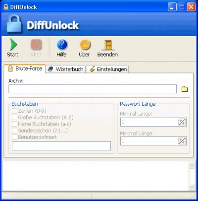 DiffUnlock 1.1.0.0 screenshot