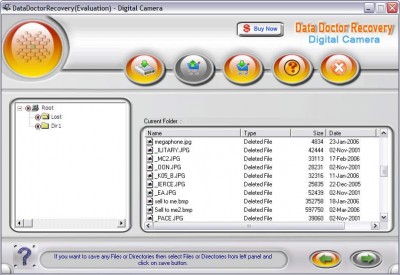 Digital Camera Pictures Recovery 2.0.1.5 screenshot