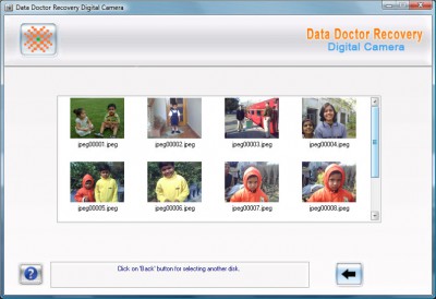 Digital Camera Recovery Professional 3.0.1.5 screenshot