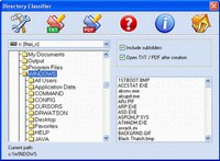 Directory Classifier 2.2 screenshot