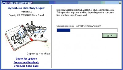 Directory Digest 1.4c screenshot