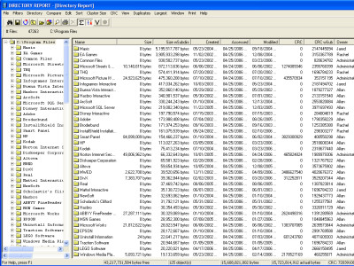 Directory Report 69 screenshot