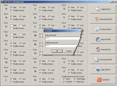 Disk Drive Administrator 10.02 screenshot
