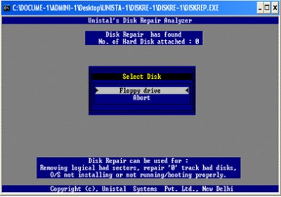 Disk Repair Data Recovery by Unistal 10.x screenshot