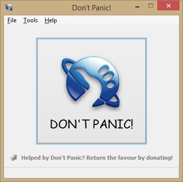 Don't Panic! 3.1.0.30 screenshot