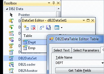 dotConnect for DB2 2.4 screenshot