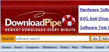 downloadpipe.com 2.7 screenshot