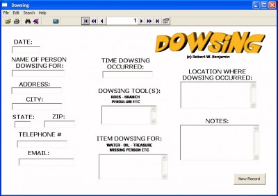 Dowsing 1.0 screenshot