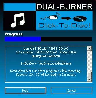 Dual-Burner for MP3 Players 6.5 screenshot