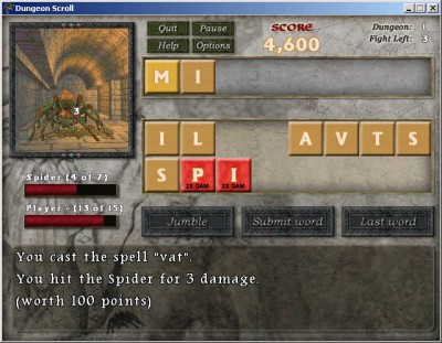 Dungeon Scroll Gold Edition 2.00 screenshot