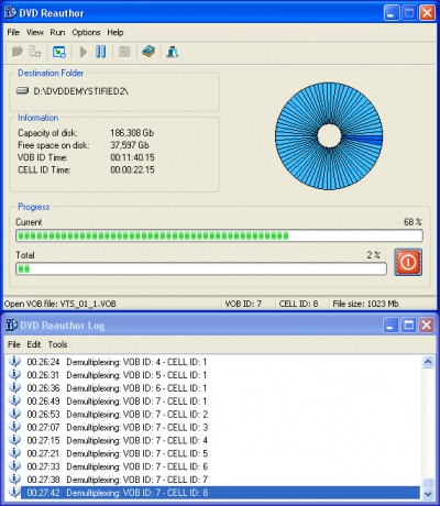 DVD Reauthor 3.0 screenshot