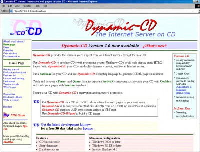 Dynamic-CD 3.2.1.1 screenshot