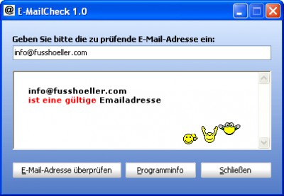 E-MailCheck 1.0 screenshot