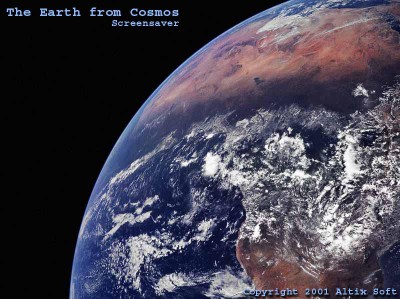 Earth from Cosmos Screensaver 1.1 screenshot