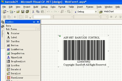 EaseSoft Barcode .Net Control 3.5.0 screenshot