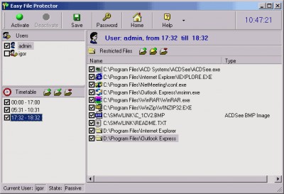 Easy File & Folder Protector 5.134 screenshot