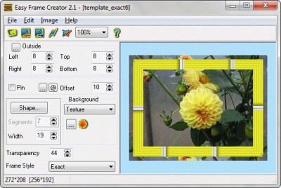 Easy Frame Creator 2.1 screenshot