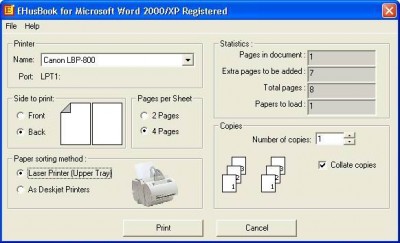 EHusBook 2.4 screenshot