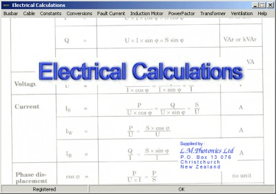Electrical Calculations 2.70.0.4 screenshot