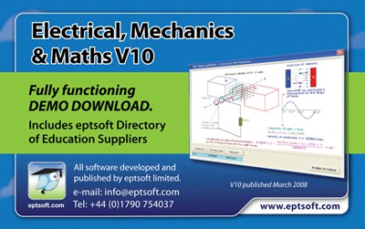 Electrical Mechanics and Maths 10 screenshot