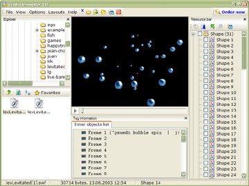 Eltima Flash Decompiler 1.40 screenshot