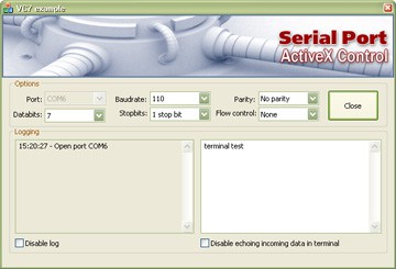 Eltima Serial Port ActiveX Control 3.0 screenshot