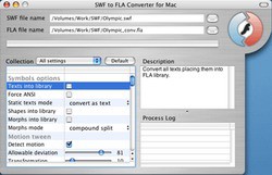 Eltima SWF to FLA Converter for MacOS 1.1 screenshot