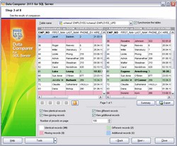 EMS Data Comparer for SQL Server 3.0 screenshot