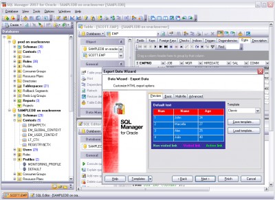 EMS SQL Manager 2007 Lite for Oracle 1.5 screenshot