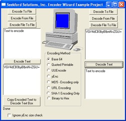 Encoder Wizard ActiveX 3.0 screenshot