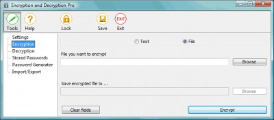 Encryption And Decryption Pro 2.0 screenshot