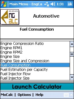 EngCalc(Full)- PocketPC Calculator 2.0 screenshot