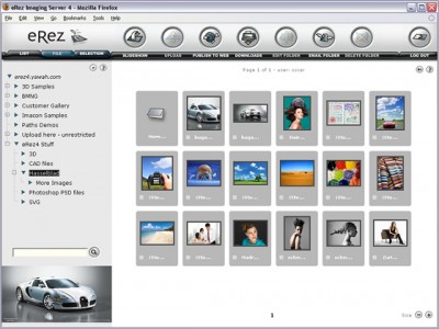 eRez Imaging Server 4.1.6 screenshot