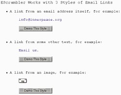 EScrambler - Webmaster Antispam Utility 2.10.04 screenshot