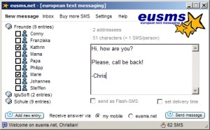 eusms.net 1.0 screenshot