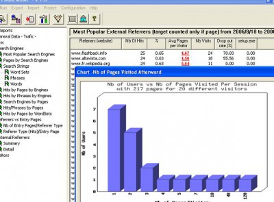 Expert Data Miner - Log Analyzer 1.63 screenshot