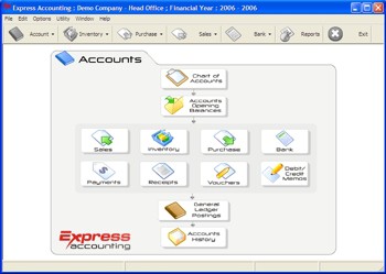 Express Accounting 2.0 screenshot
