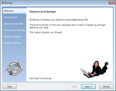 EZ Backup IE and Outlook Express Pro 6.42 screenshot