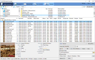 EZ CD Audio Converter 9.3.1 screenshot