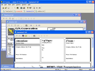 EZ-Forms ULTRA Viewer 5.50.ec.22 screenshot