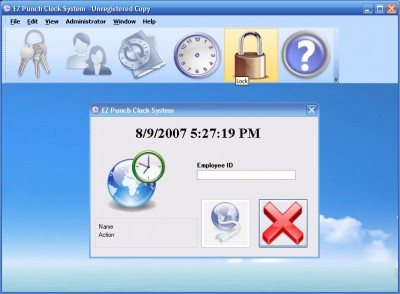 EZ Punch Clock Software 1.0 screenshot