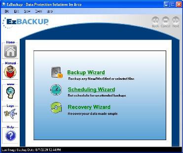 ezBackup 5.0.5.5 screenshot