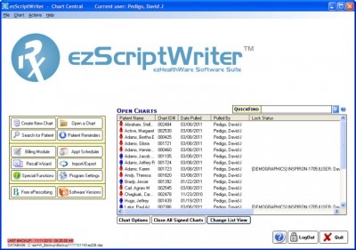 ezScriptWriter - Medical Rx Software 4.2 screenshot