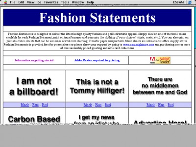 Fashion Statements 1.0 screenshot