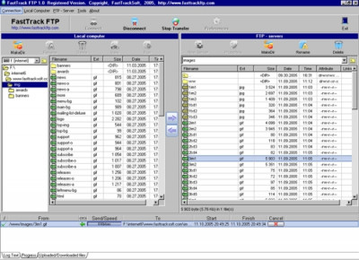 FastTrack FTP 3.1 screenshot